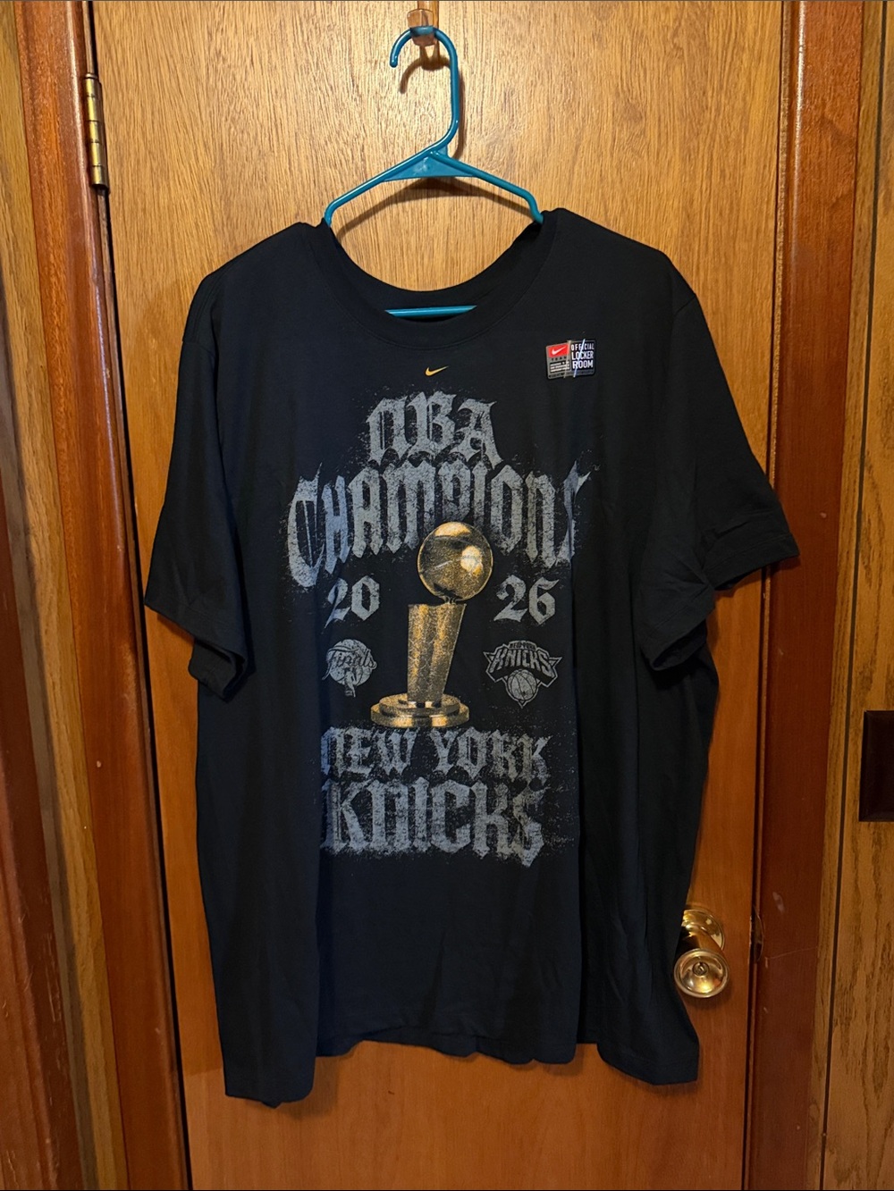 New York Knicks Locker Room Championship Shirt